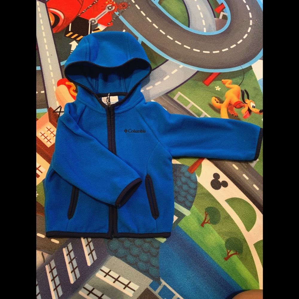 Columbia toddler jacket with hoodie-Size 12-18 mos